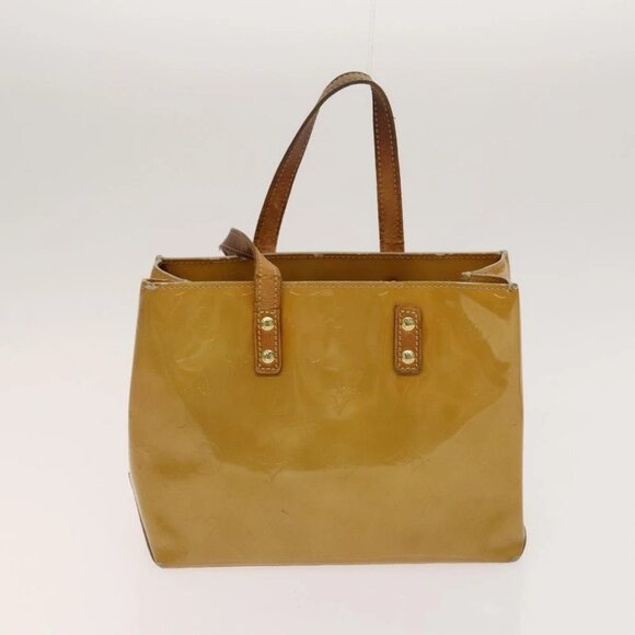 LOUIS VUITTON Taiga Vernis Shoulder Bag 2Set Beige Gray LV - Picture 11 of 14